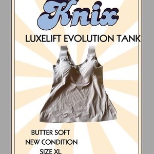 Knix Luxelift Evolution Tank - Soft Cream